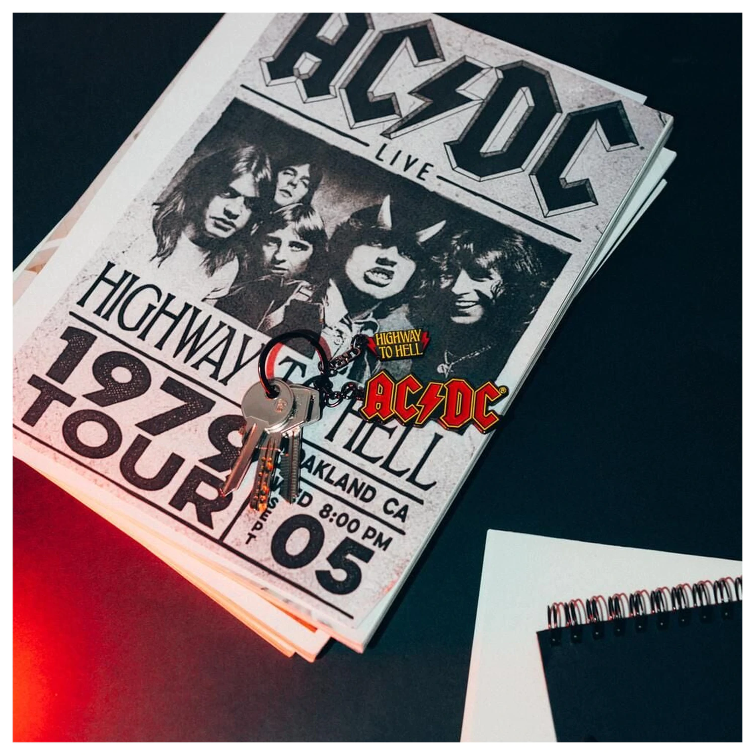 AC/DC privjesak za ključeve fotografija proizvoda