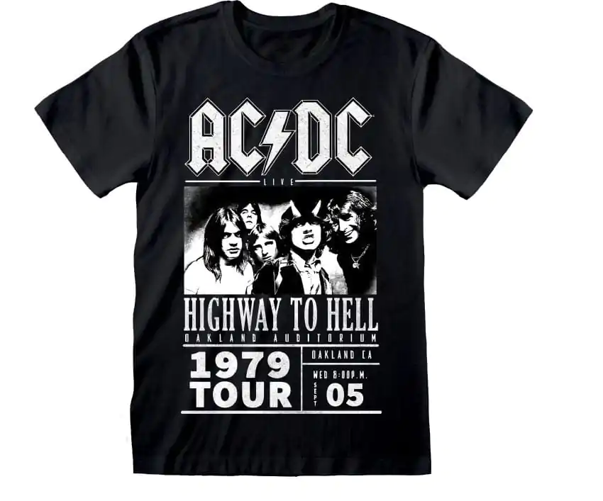 AC/DC majica Highway To Hell 1979 Tour crna fotografija proizvoda