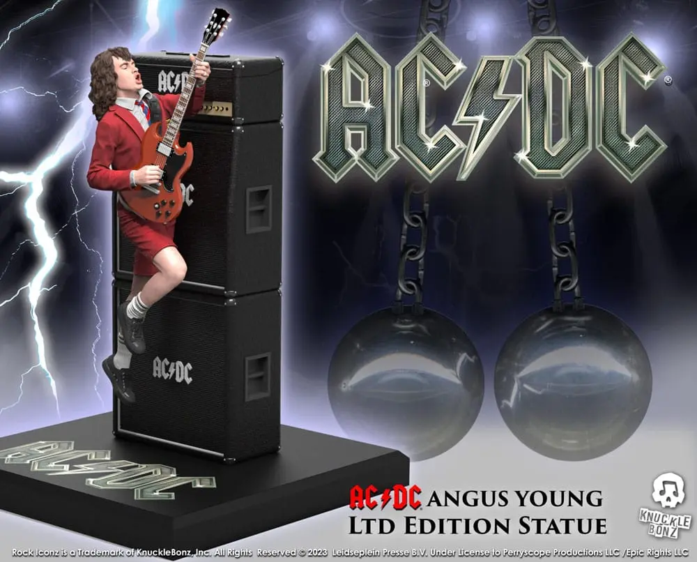 AC/DC Rock Iconz kip Angus Young III 25 cm fotografija proizvoda