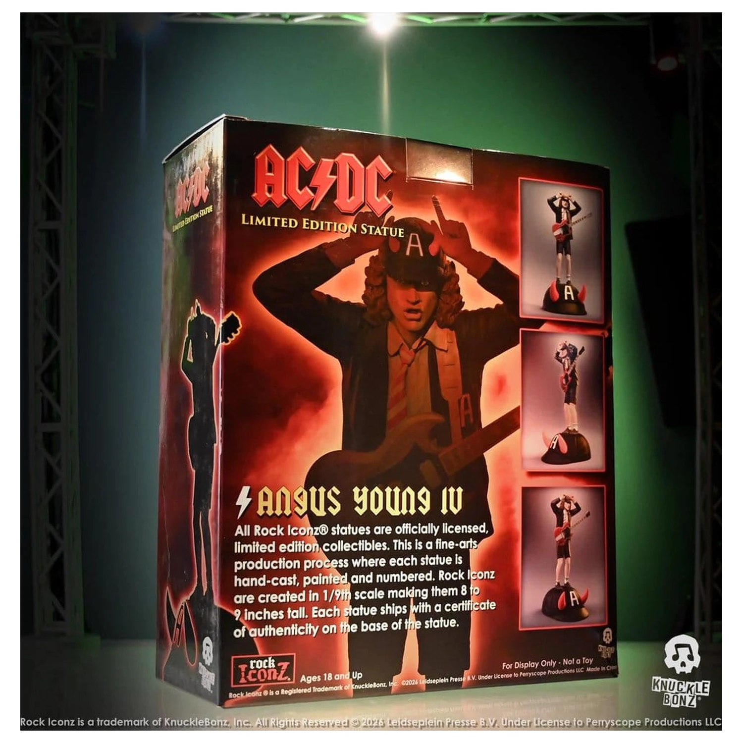 AC/DC Rock Iconz figura Angus Young IV 23 cm fotografija proizvoda