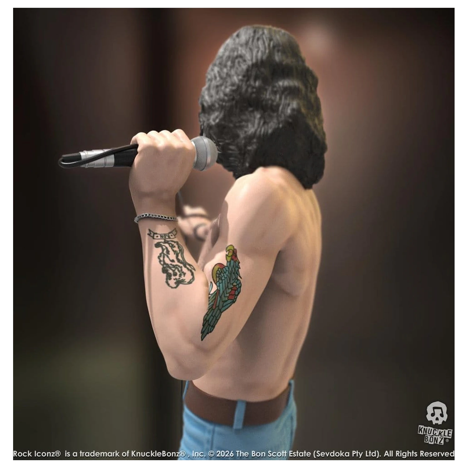 AC/DC Rock Iconz Statua Bon Scott III 22 cm fotografija proizvoda