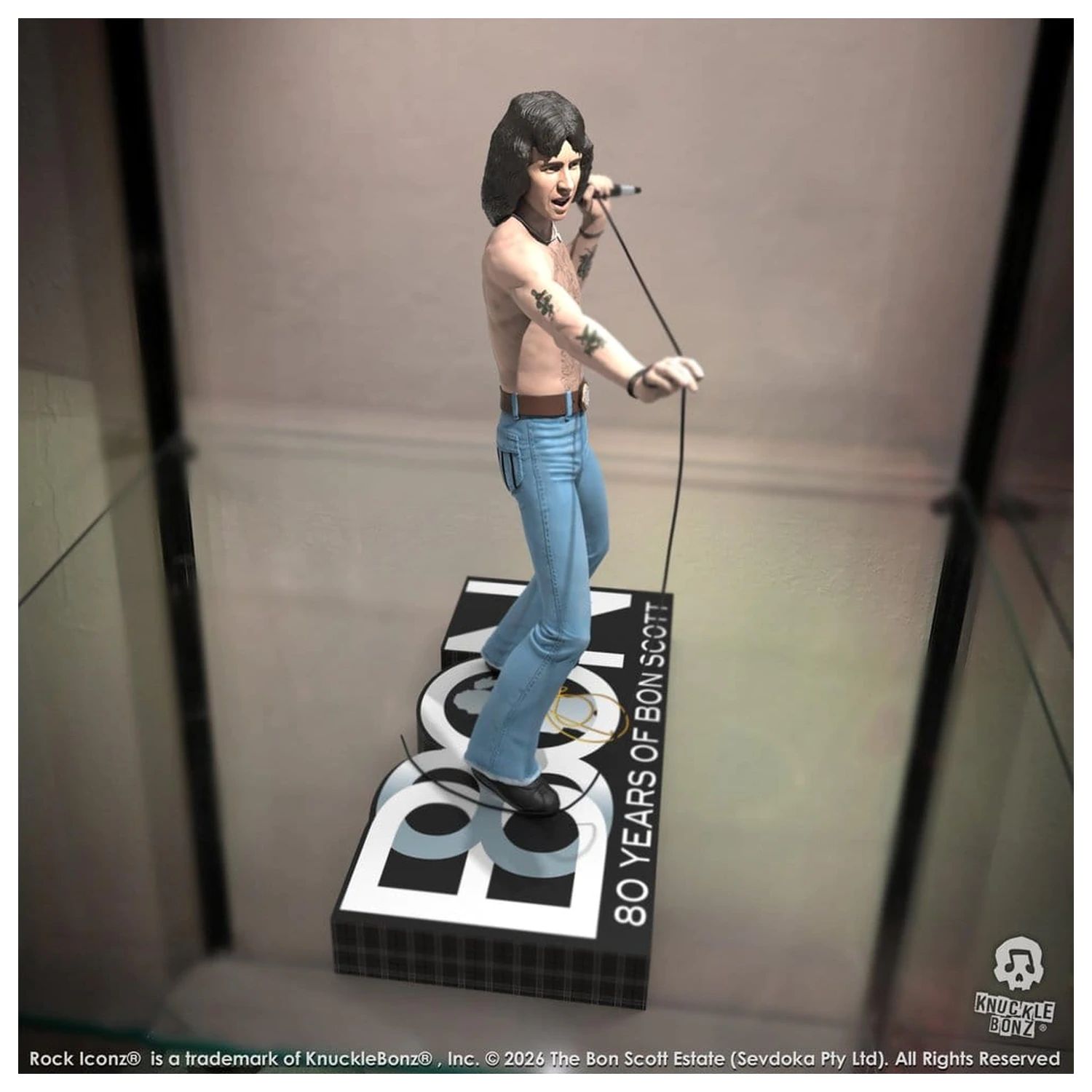 AC/DC Rock Iconz Statua Bon Scott III 22 cm fotografija proizvoda