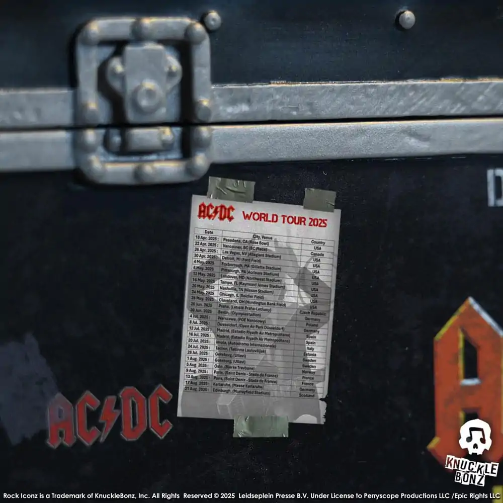 AC/DC Rock Ikonz On Tour Kip PWR UP Tour Road Case fotografija proizvoda