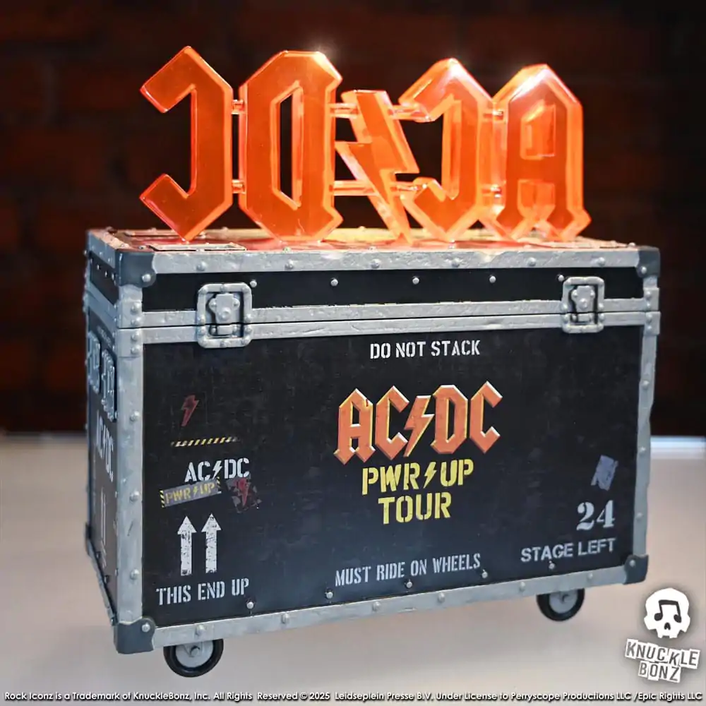 AC/DC Rock Ikonz On Tour Kip PWR UP Tour Road Case fotografija proizvoda