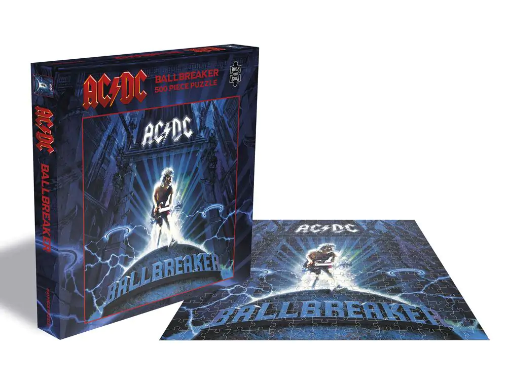 AC/DC Rock Saws Puzzle Ballbreaker (500 dijelova) fotografija proizvoda