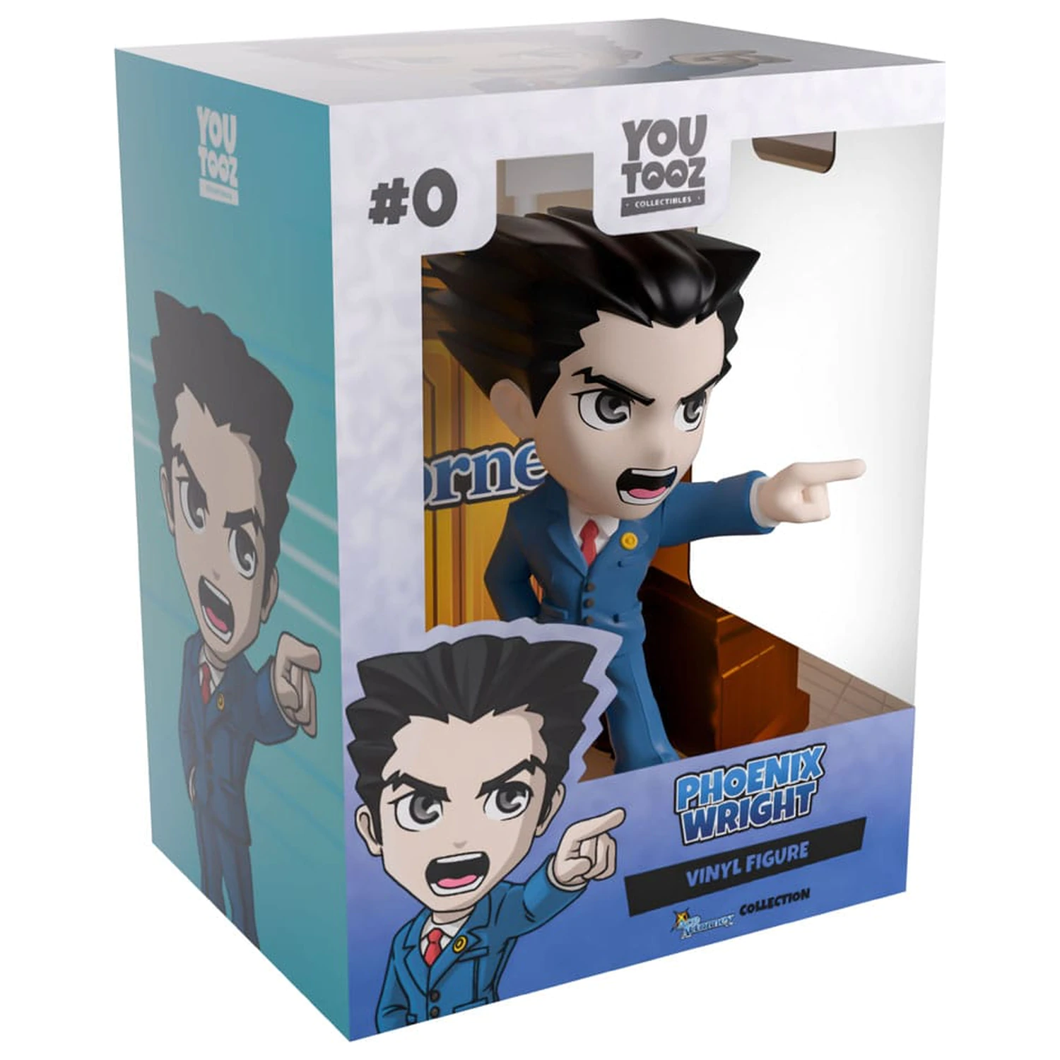 Ace Attorney Vinyl Figure Phoenix Wright 13 cm fotografija proizvoda