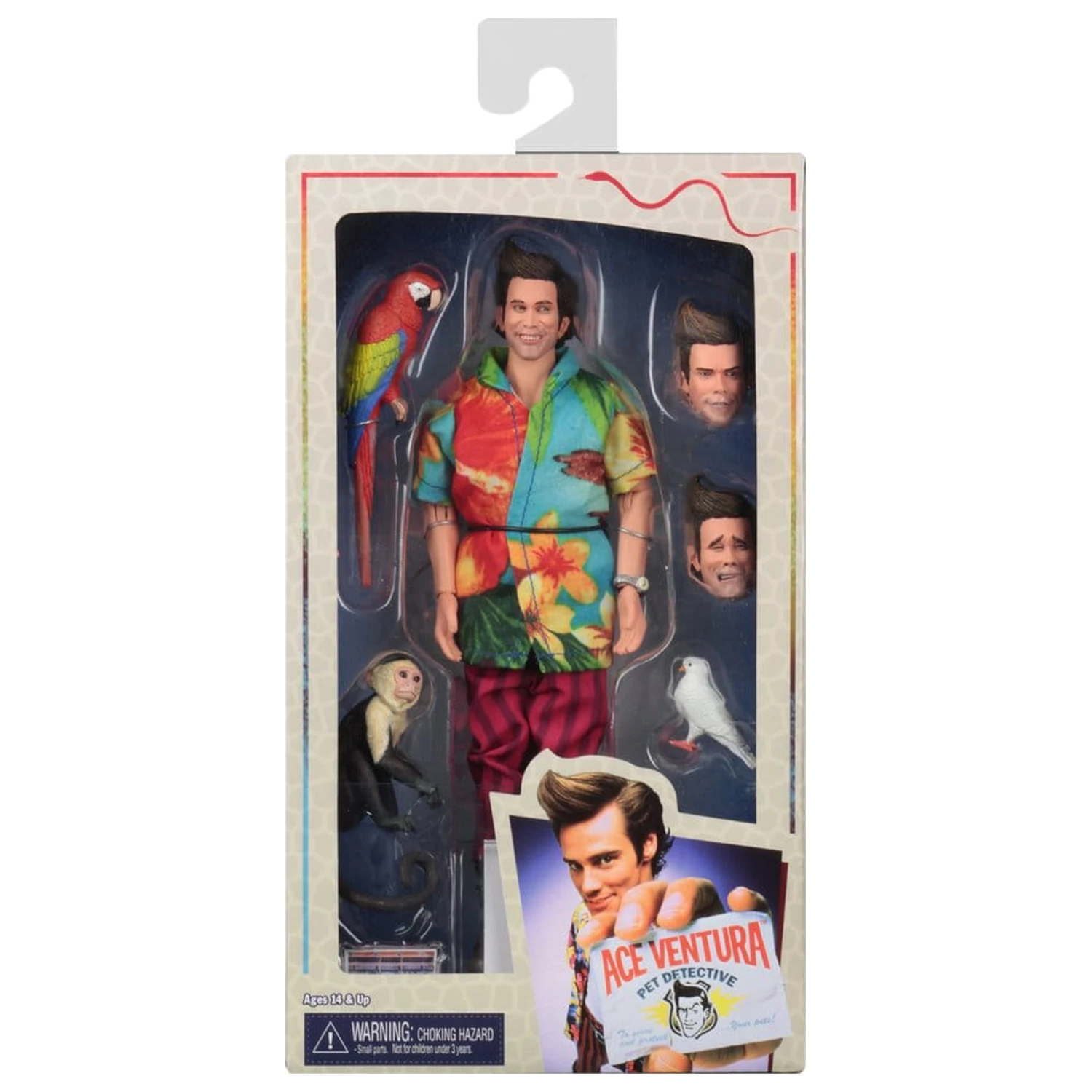Ace Ventura odjevena akcijska figura Ace Ventura 20 cm fotografija proizvoda