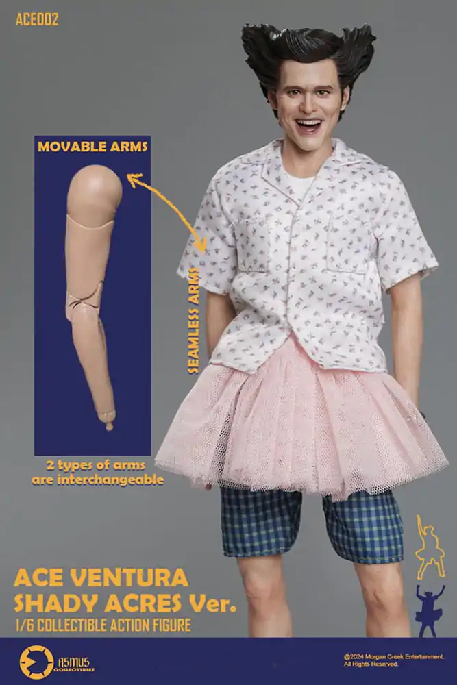 Ace Ventura: Pet Detective akcijska figura 1/6 Ace Ventura Shady Acres verzija 30 cm fotografija proizvoda