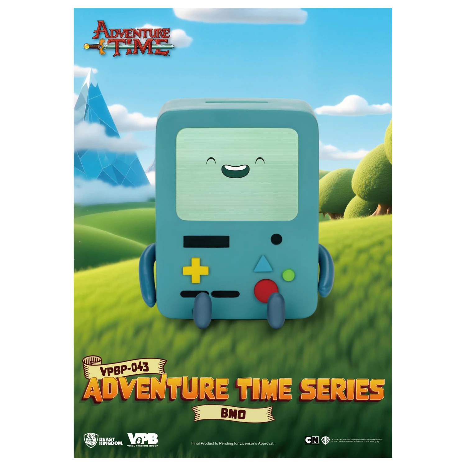 Adventure Time BMO Bank vinilna figura 9,6 cm fotografija proizvoda