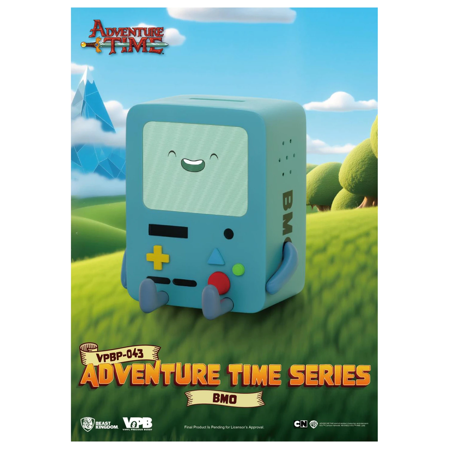 Adventure Time BMO Bank vinilna figura 9,6 cm fotografija proizvoda