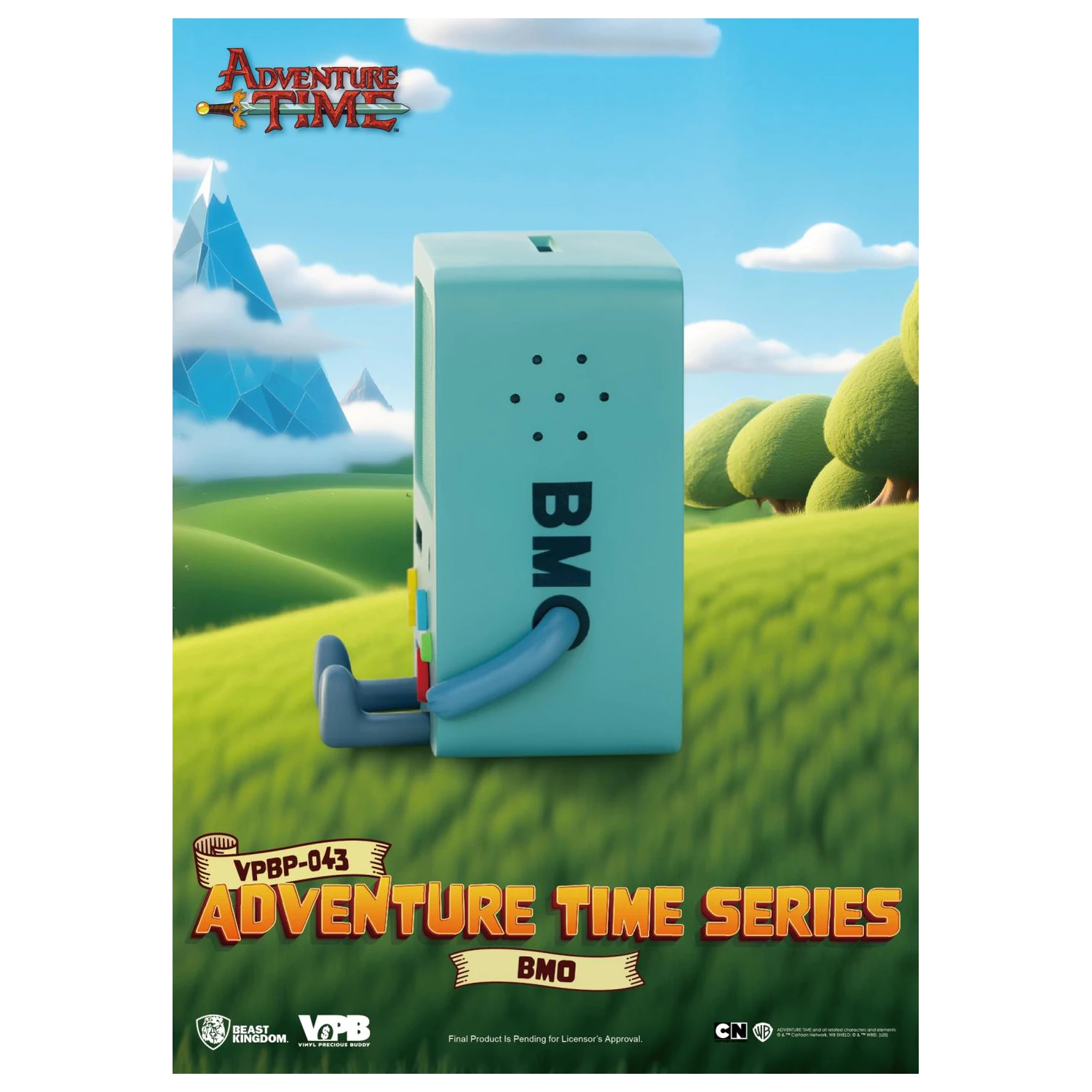 Adventure Time BMO Bank vinilna figura 9,6 cm fotografija proizvoda