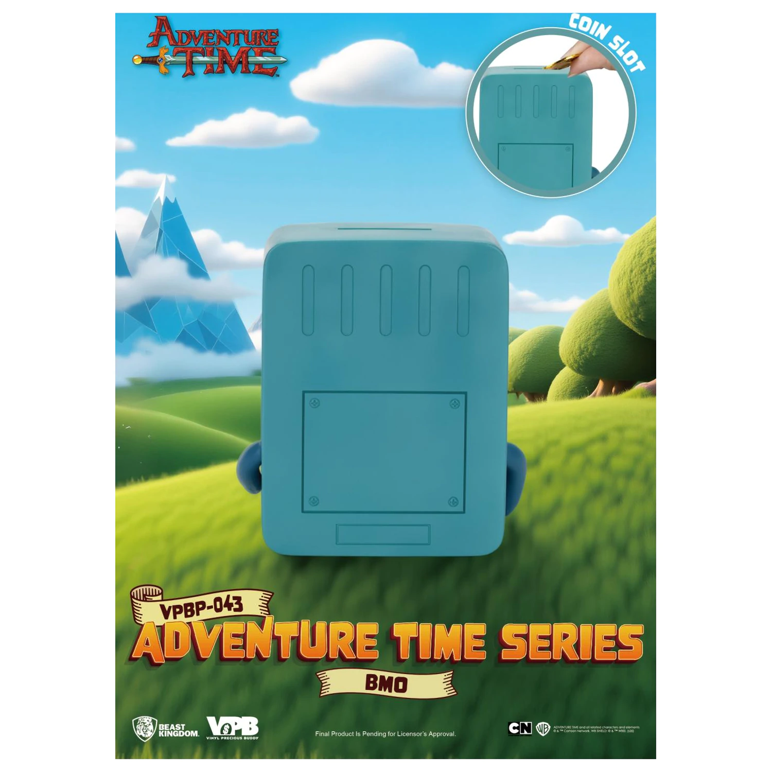 Adventure Time BMO Bank vinilna figura 9,6 cm fotografija proizvoda