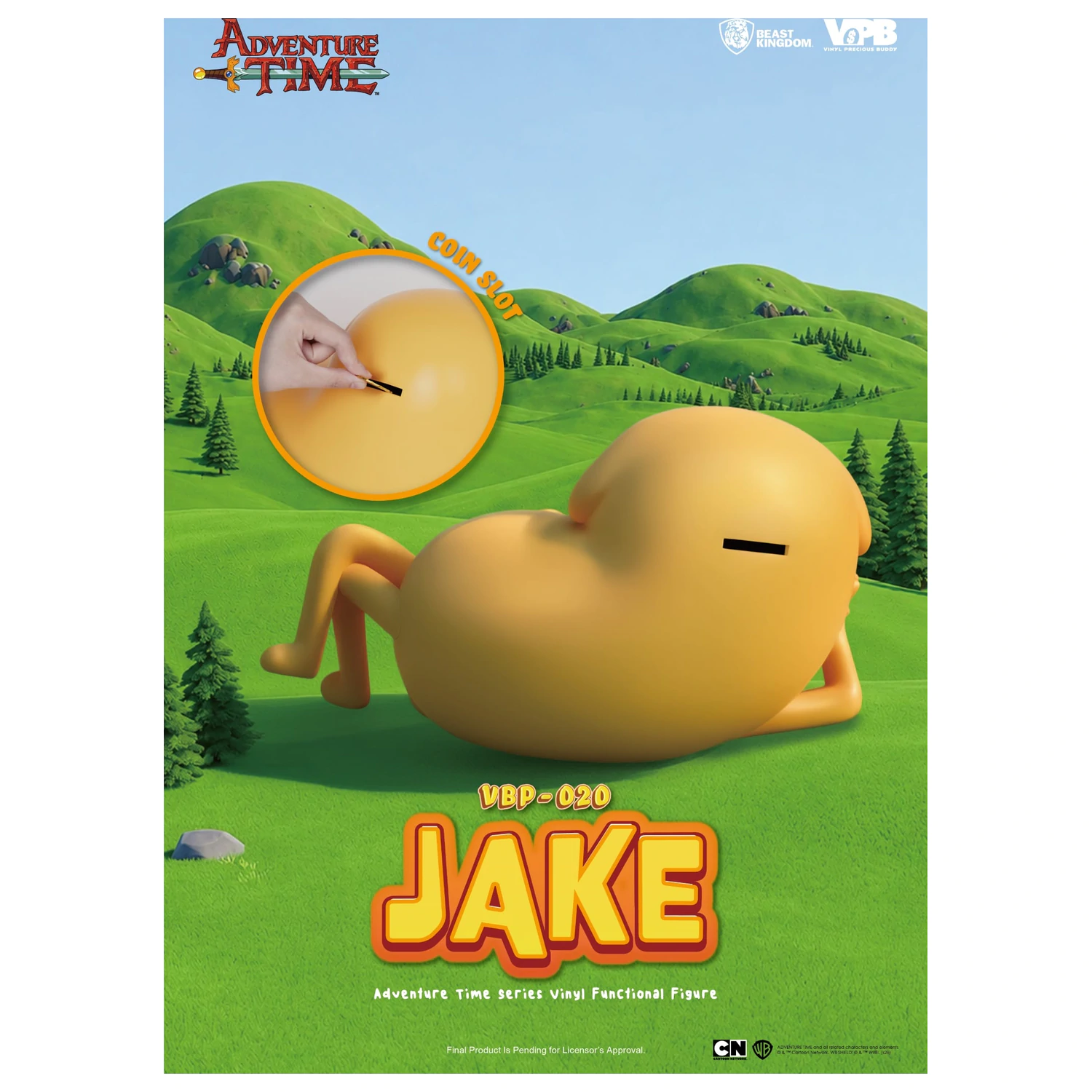 Adventure Time Jake kasica prasica 21 cm fotografija proizvoda