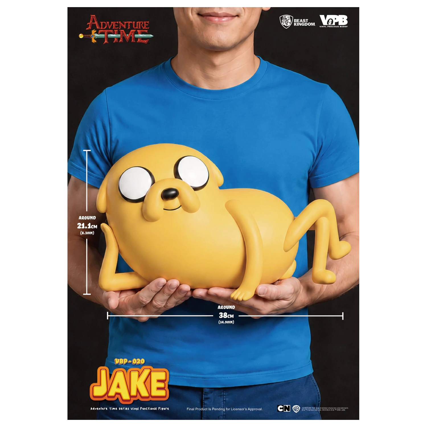 Adventure Time Jake kasica prasica 21 cm fotografija proizvoda
