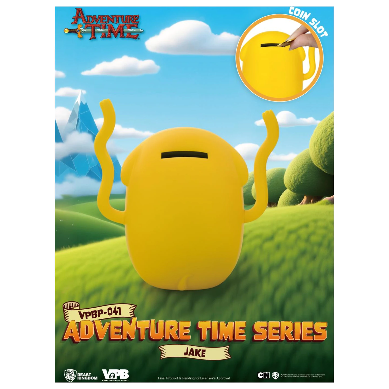 Adventure Time Jake Bank vinilna figura 12,2 cm fotografija proizvoda