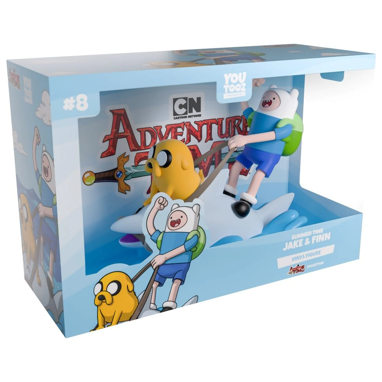 Adventure Time Vinyl Figura Jake & Finn Summertime 13 cm fotografija proizvoda