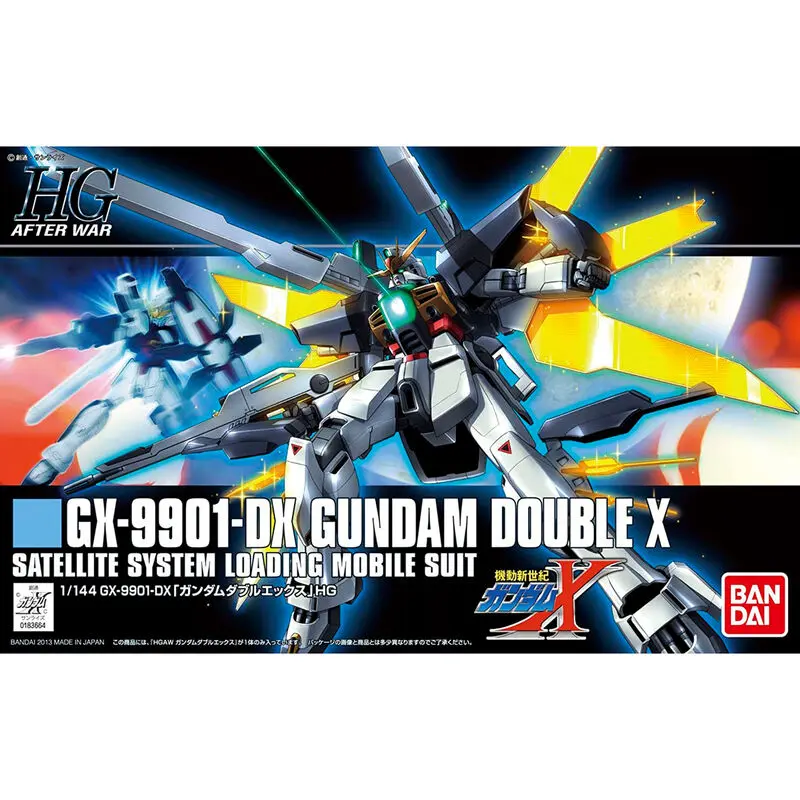 After War Gundam X Gundam Double X komplet modela figure 13cm fotografija proizvoda