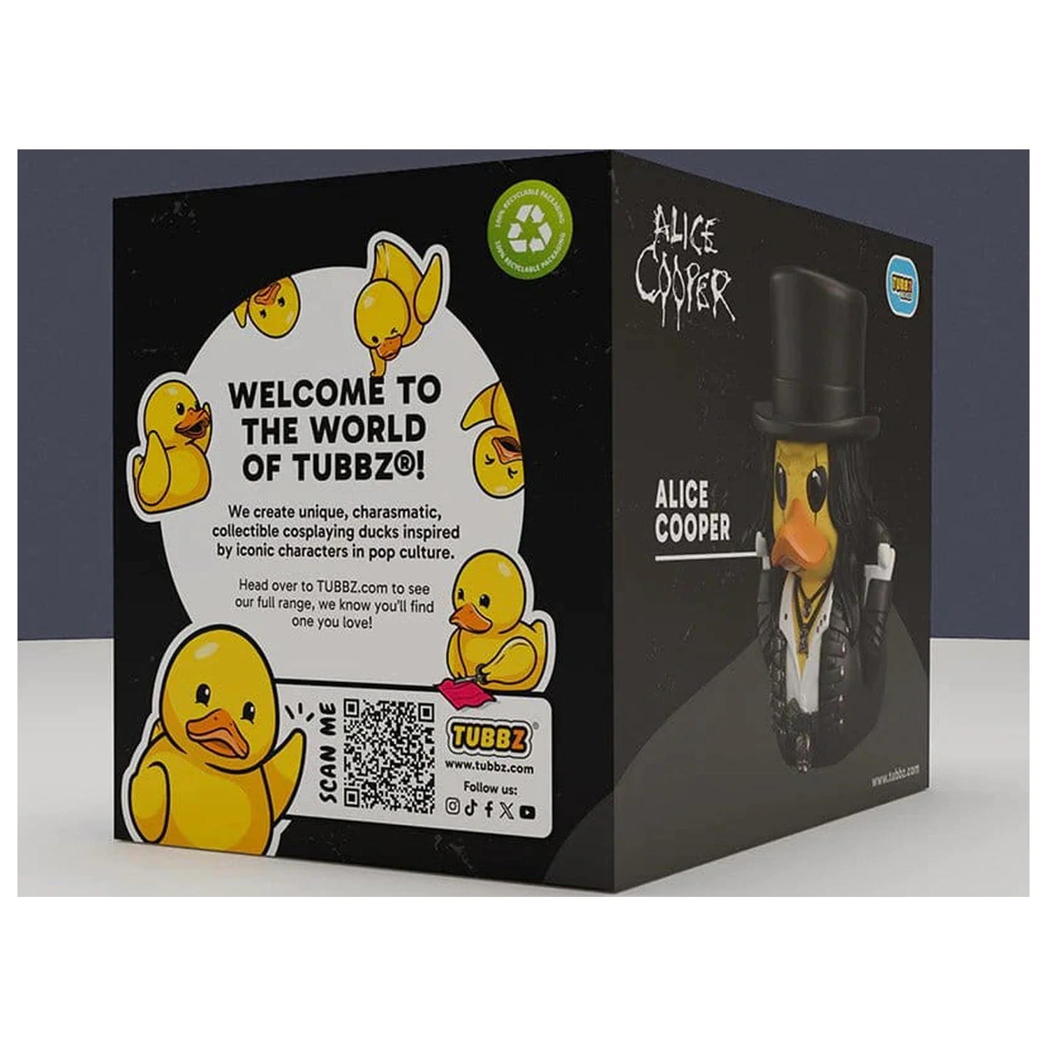 Alice Cooper Tubbz PVC figura u kutiji, izdanje 10 cm fotografija proizvoda