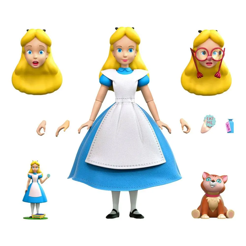 Alice in Wonderland Disney Ultimates akcijska figura Alica 18 cm fotografija proizvoda