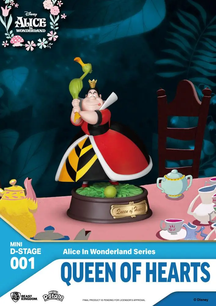 Alice in Wonderland Mini Diorama Scenski Kipovi u pakiranju od 6 komada, 10 cm fotografija proizvoda