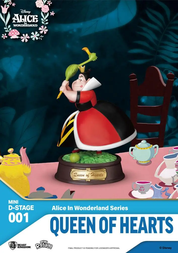Alice in Wonderland Mini Diorama Scenski Kipovi u pakiranju od 6 komada, 10 cm fotografija proizvoda