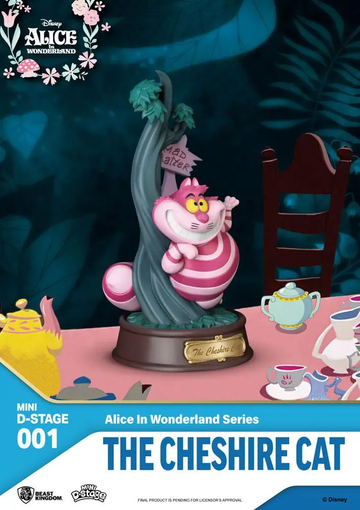 Alice in Wonderland Mini Diorama Scenski Kipovi u pakiranju od 6 komada, 10 cm fotografija proizvoda