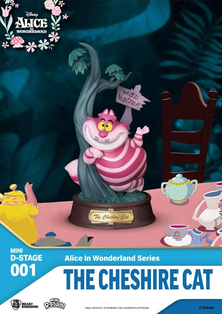 Alice in Wonderland Mini Diorama Scenski Kipovi u pakiranju od 6 komada, 10 cm fotografija proizvoda