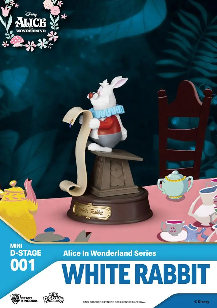 Alice in Wonderland Mini Diorama Scenski Kipovi u pakiranju od 6 komada, 10 cm fotografija proizvoda