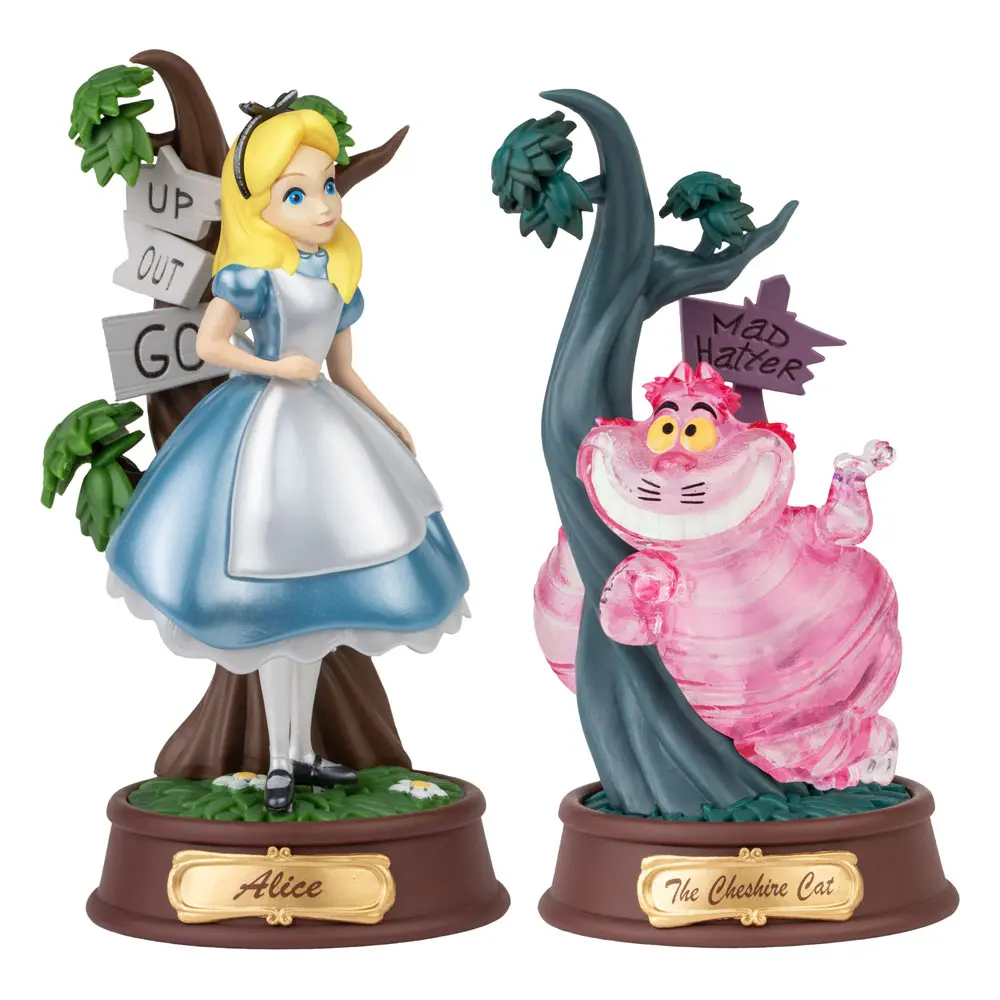 Alice in Wonderland Mini Diorama Stage Statue paket od 2 bombon boja Posebno izdanje 10 cm fotografija proizvoda