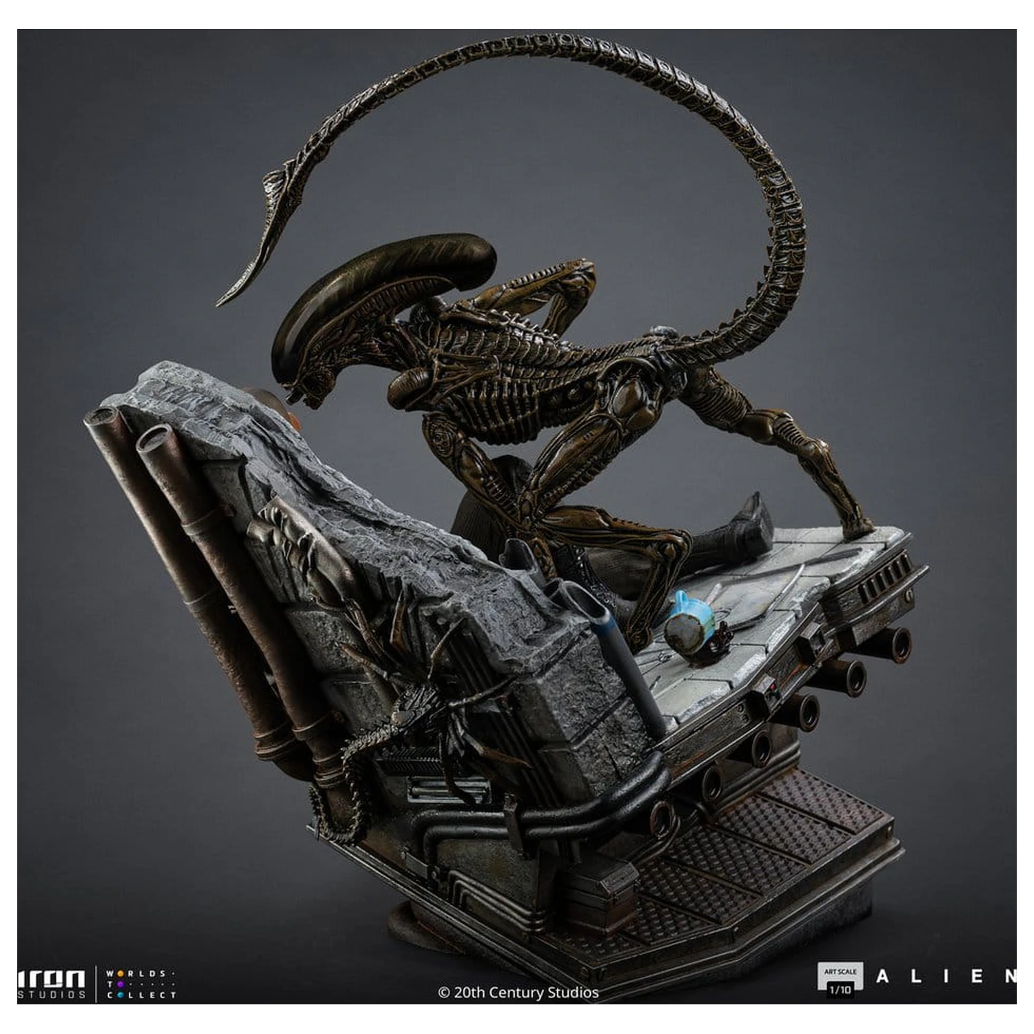 Alien 3 Art Scale Kip 1/10 Ellen Ripley i Dog Alien 23 cm fotografija proizvoda