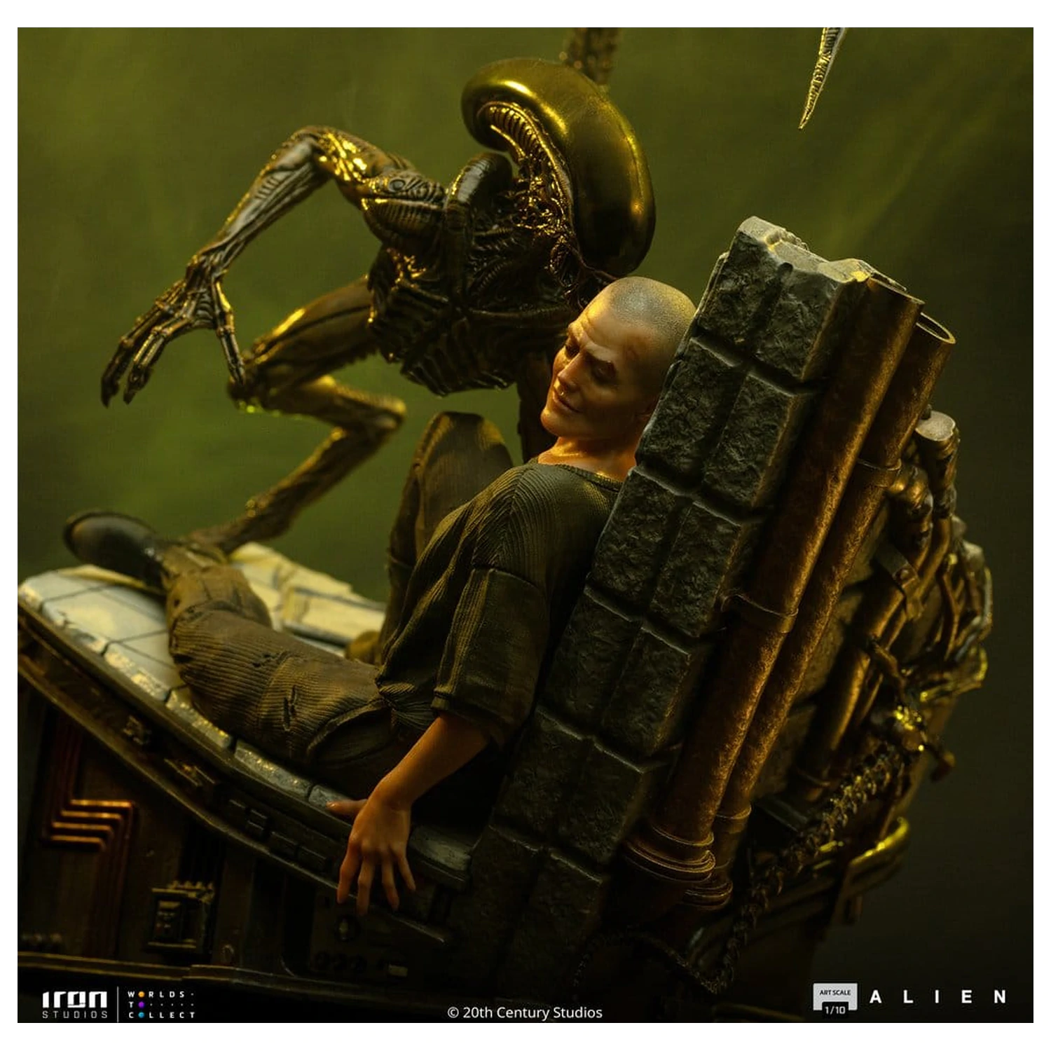 Alien 3 Art Scale Kip 1/10 Ellen Ripley i Dog Alien 23 cm fotografija proizvoda
