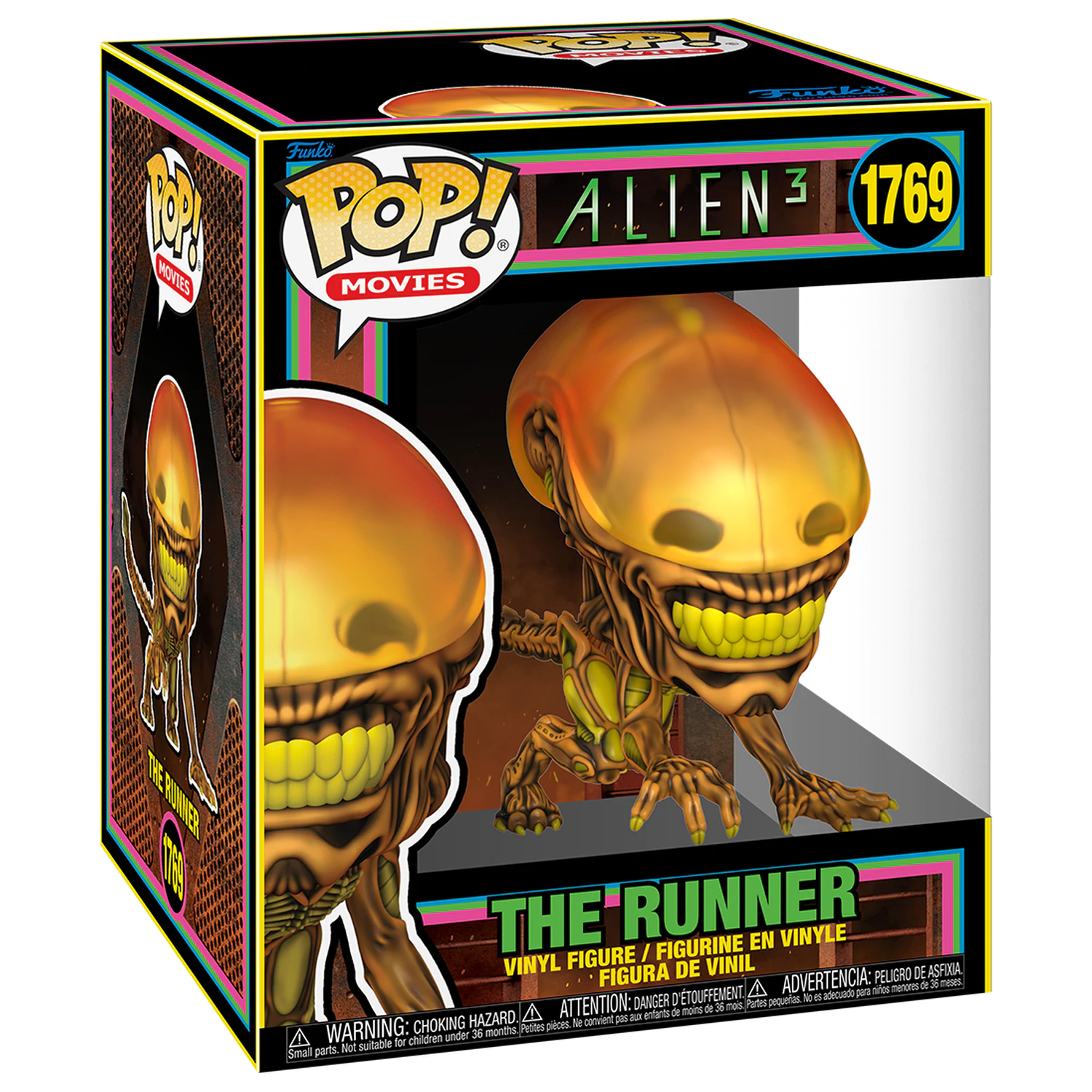 Alien 3 Super Sized Funko POP! Marvel Vinyl figura The Runner (BLKLT) ekskluzivno izdanje 12 cm [OŠTEĆENA AMBALAŽA] fotografija proizvoda