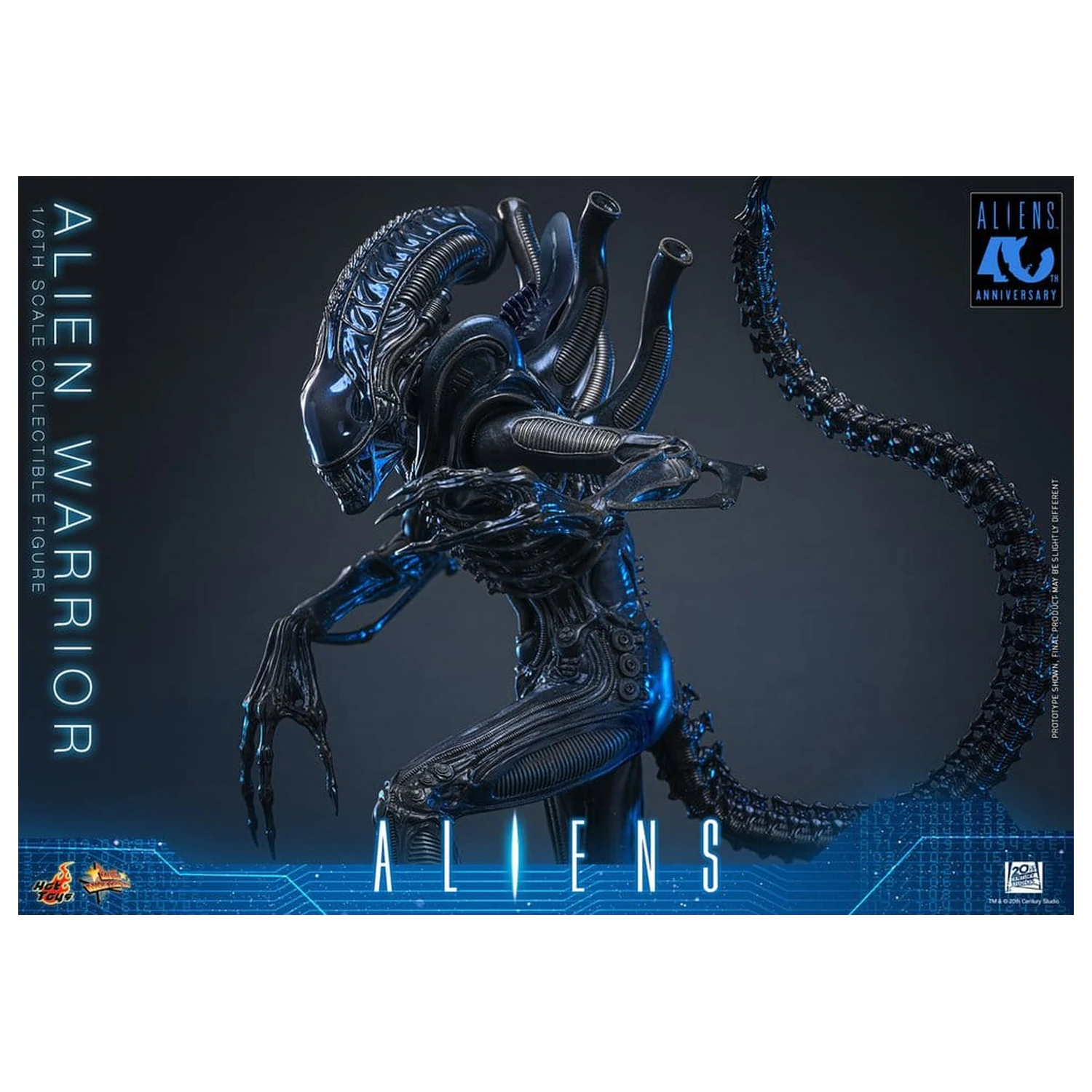Alien Movie Masterpiece Akcijska Figura 1/6 Alien Warrior 39 cm fotografija proizvoda