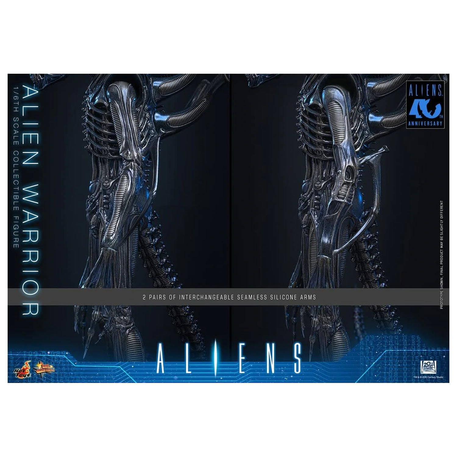 Alien Movie Masterpiece Akcijska Figura 1/6 Alien Warrior 39 cm fotografija proizvoda