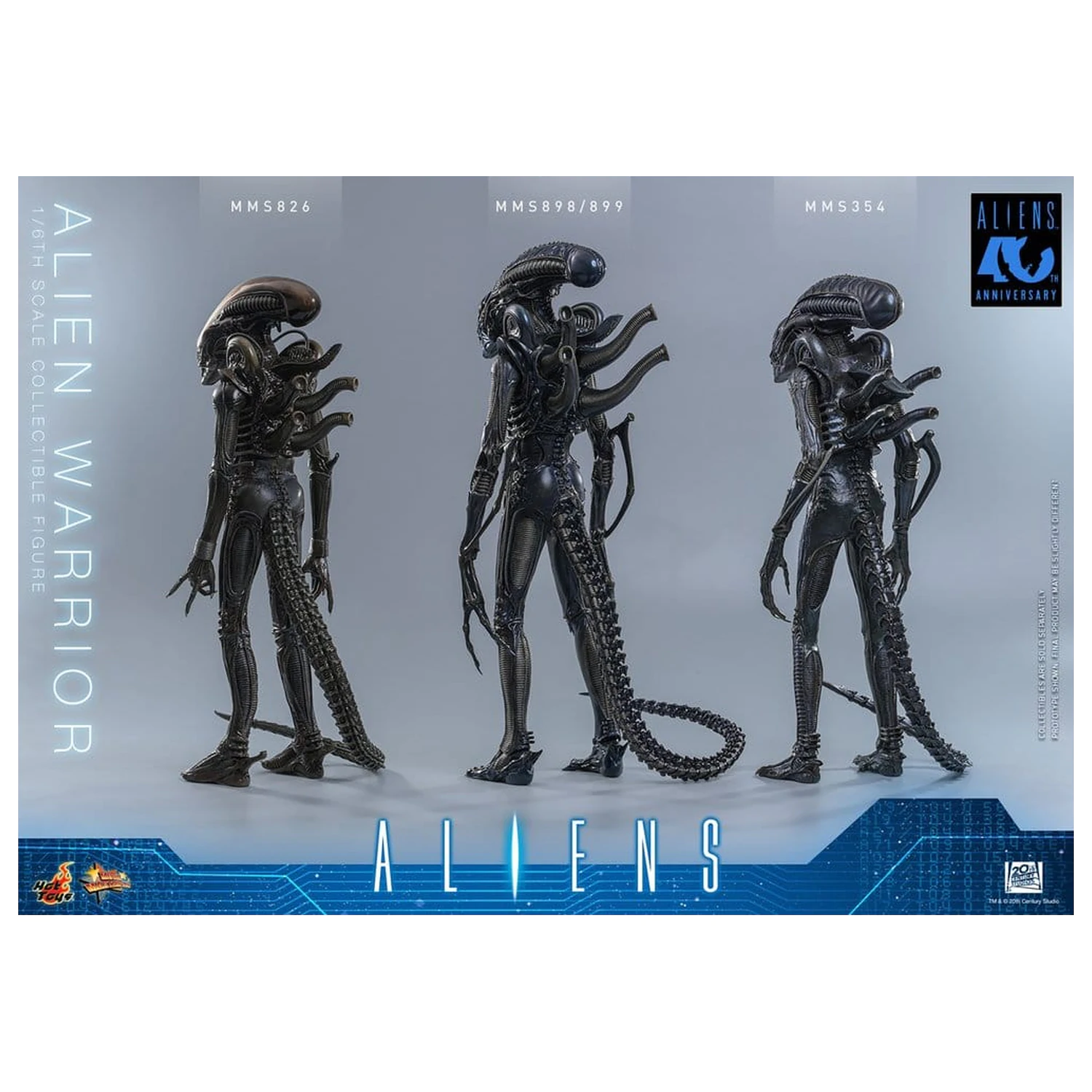 Alien Movie Masterpiece Akcijska Figura 1/6 Alien Warrior 39 cm fotografija proizvoda