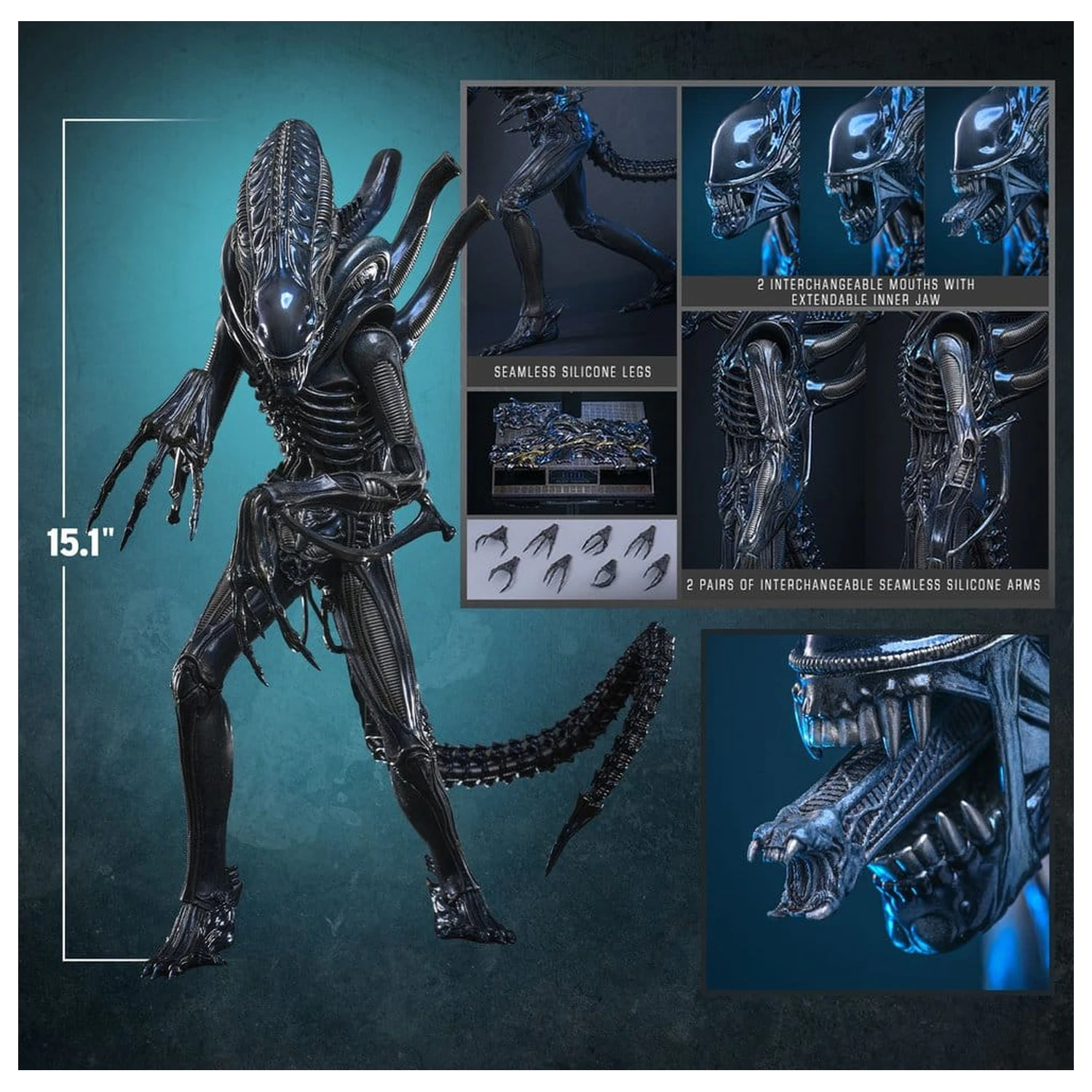 Alien Movie Masterpiece Akcijska Figura 1/6 Alien Warrior 39 cm fotografija proizvoda