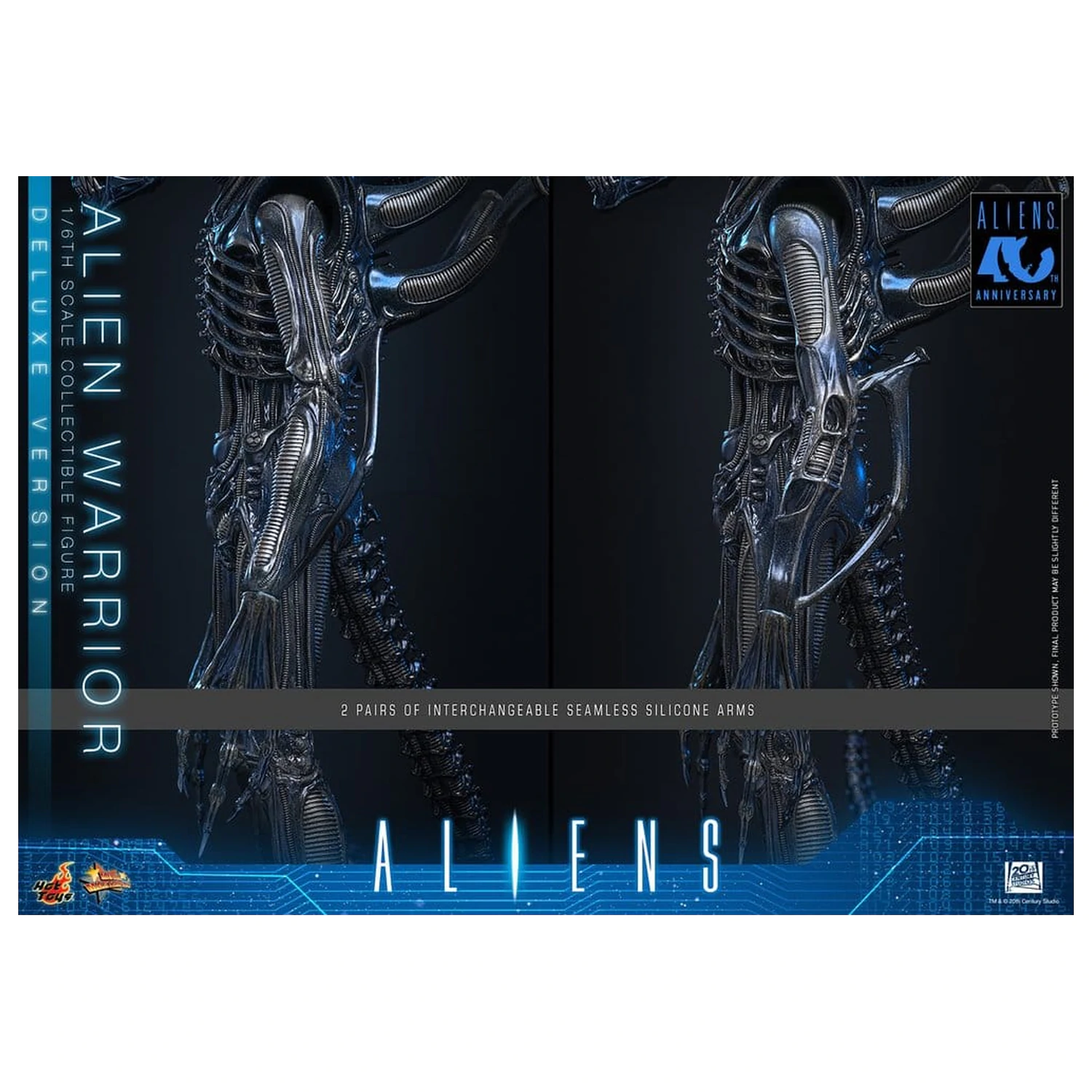 Alien Movie Masterpiece Akcijska figura 1/6 Alien Warrior (Deluxe Verzija) 39 cm fotografija proizvoda
