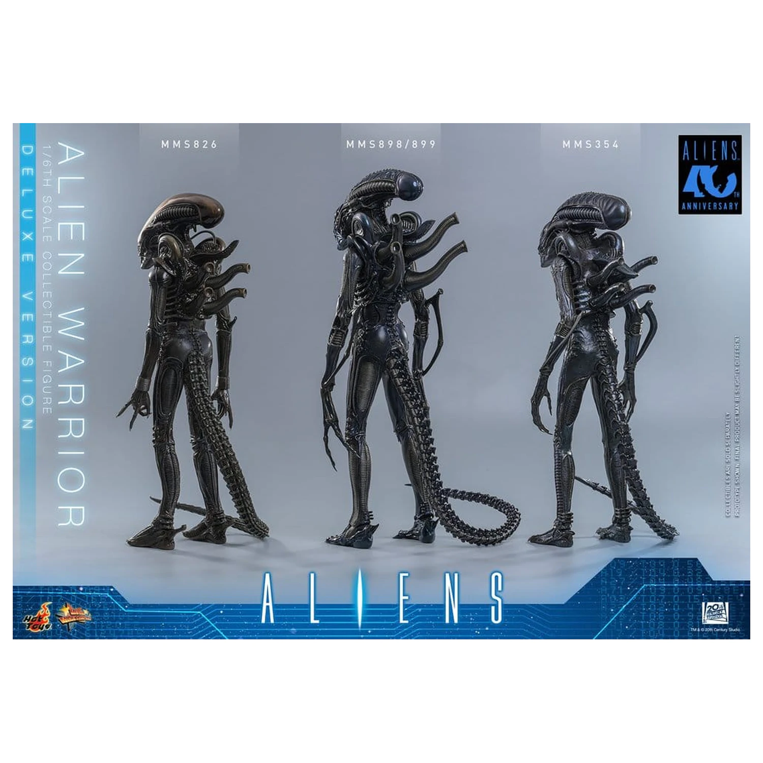 Alien Movie Masterpiece Akcijska figura 1/6 Alien Warrior (Deluxe Verzija) 39 cm fotografija proizvoda