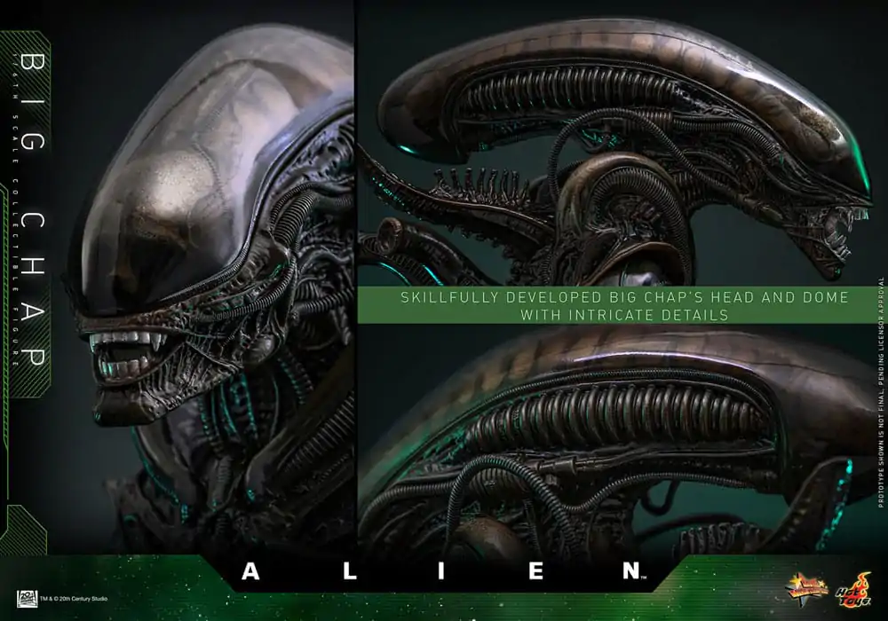 Alien Movie Masterpiece Akcijska figura 1/6 Big Chap 36 cm fotografija proizvoda
