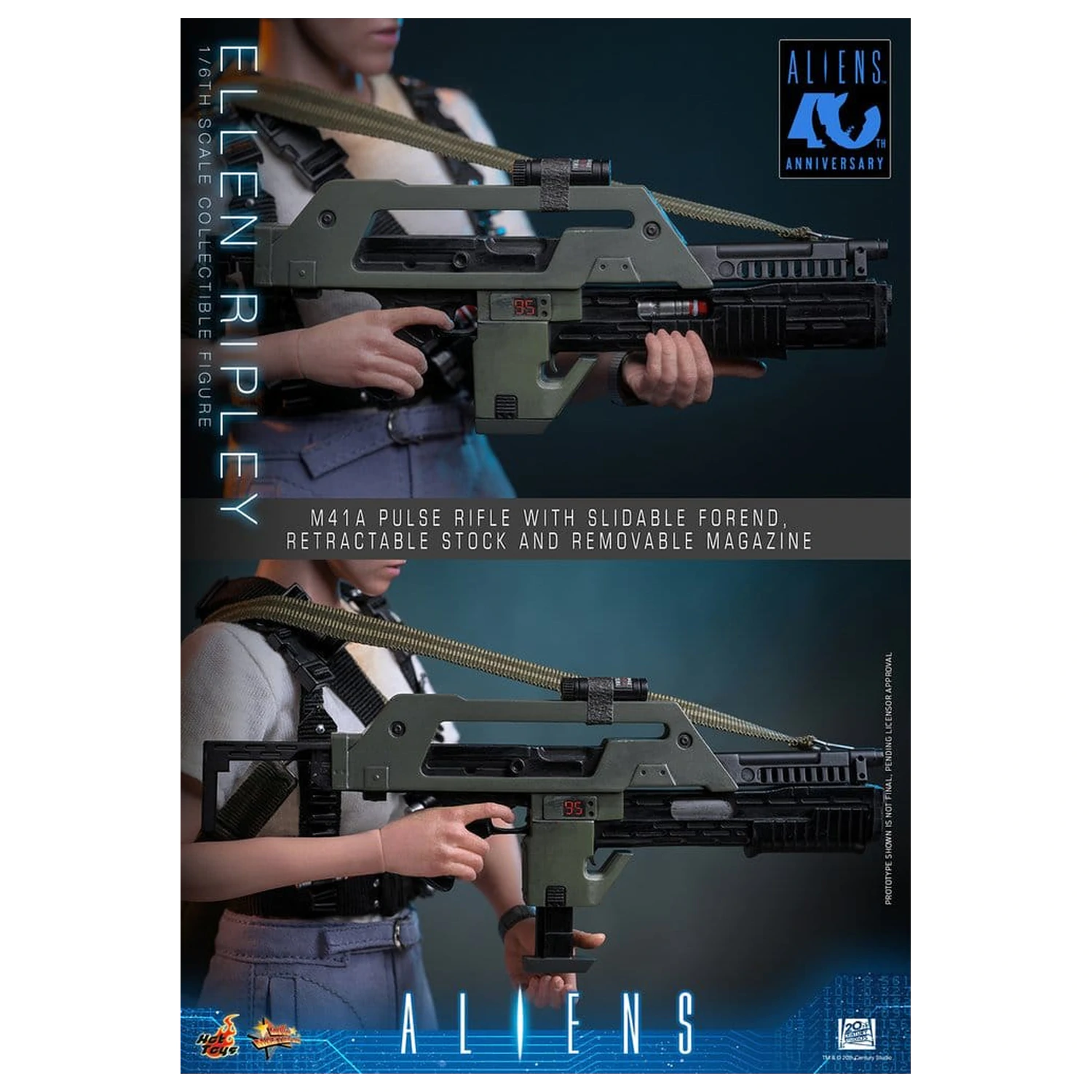 Alien Movie Masterpiece Akcijska figura 1/6 Ellen Ripley 30 cm fotografija proizvoda