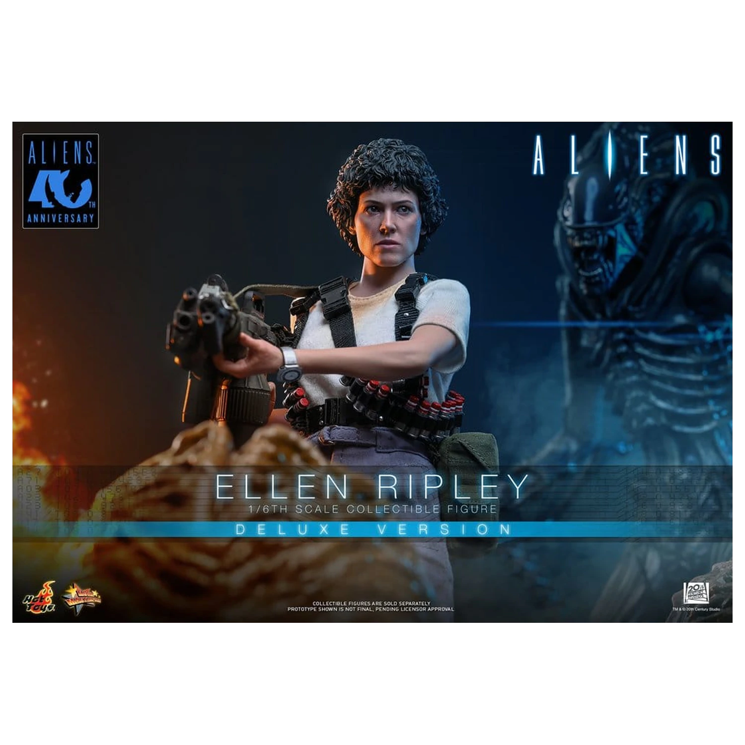 Alien Movie Masterpiece Akcijska Figura 1/6 Ellen Ripley (Deluxe Verzija) 30 cm fotografija proizvoda