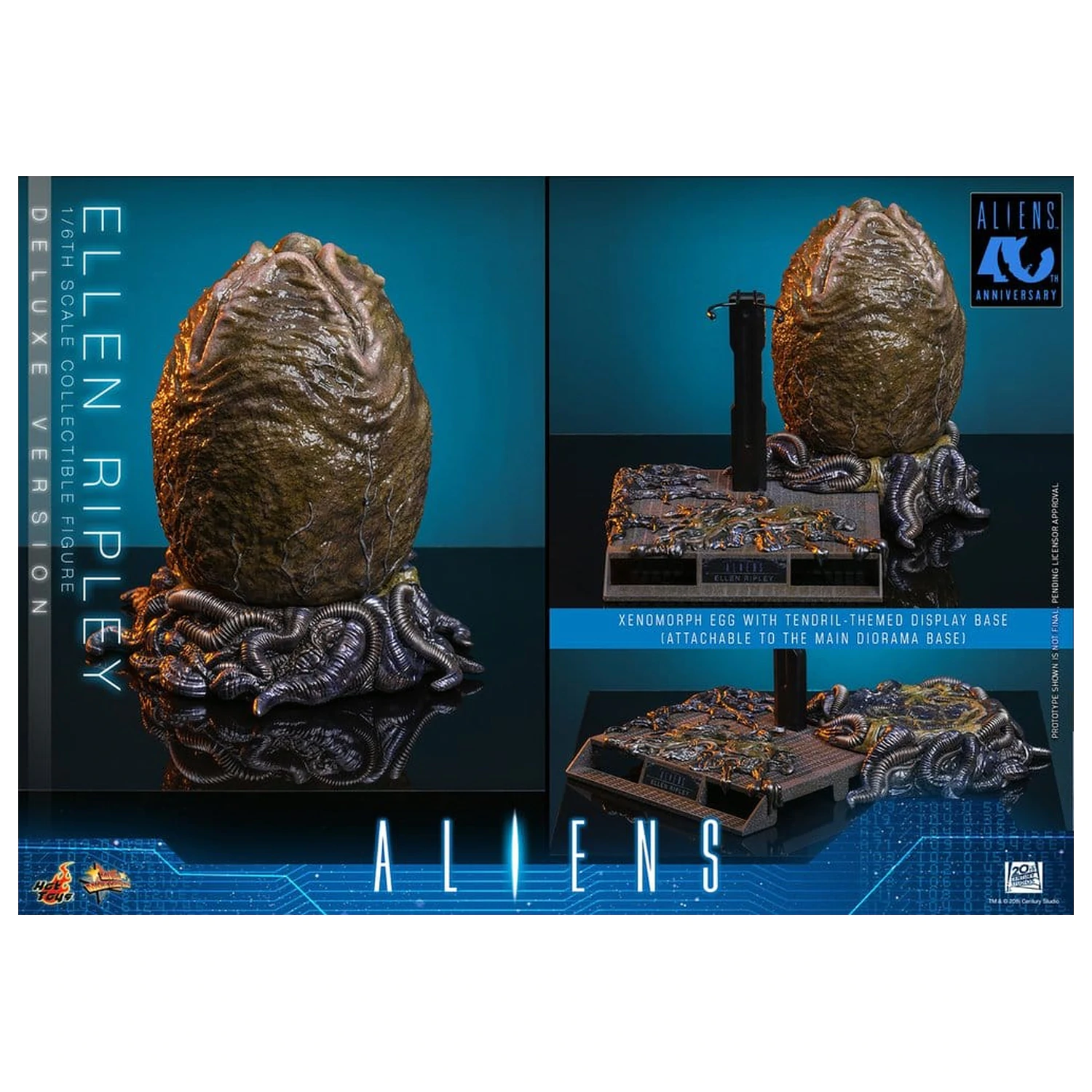 Alien Movie Masterpiece Akcijska Figura 1/6 Ellen Ripley (Deluxe Verzija) 30 cm fotografija proizvoda
