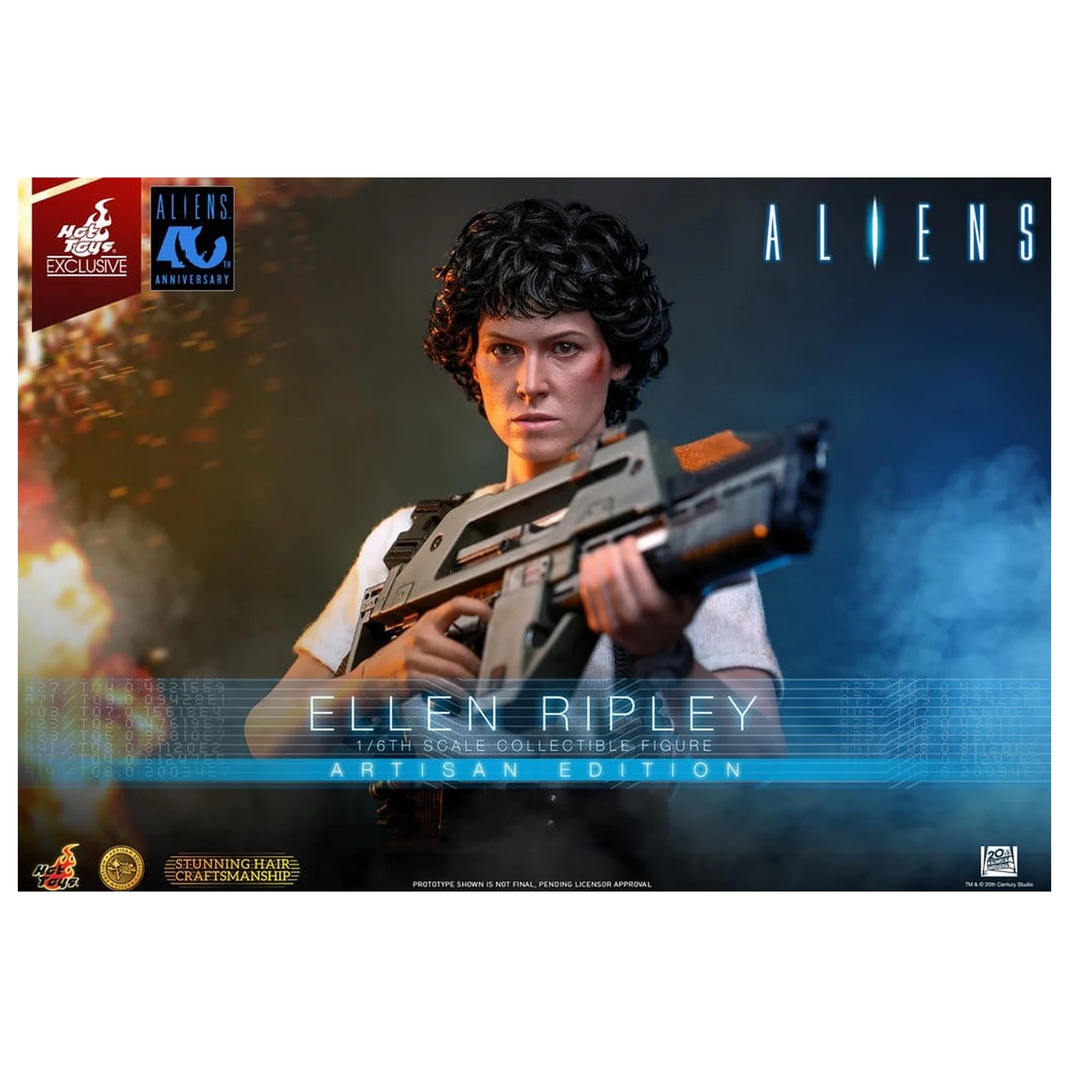 Alien Movie Masterpiece Akcijska figura 1/6 Ellen Ripley (Artisan Edition) 30 cm fotografija proizvoda