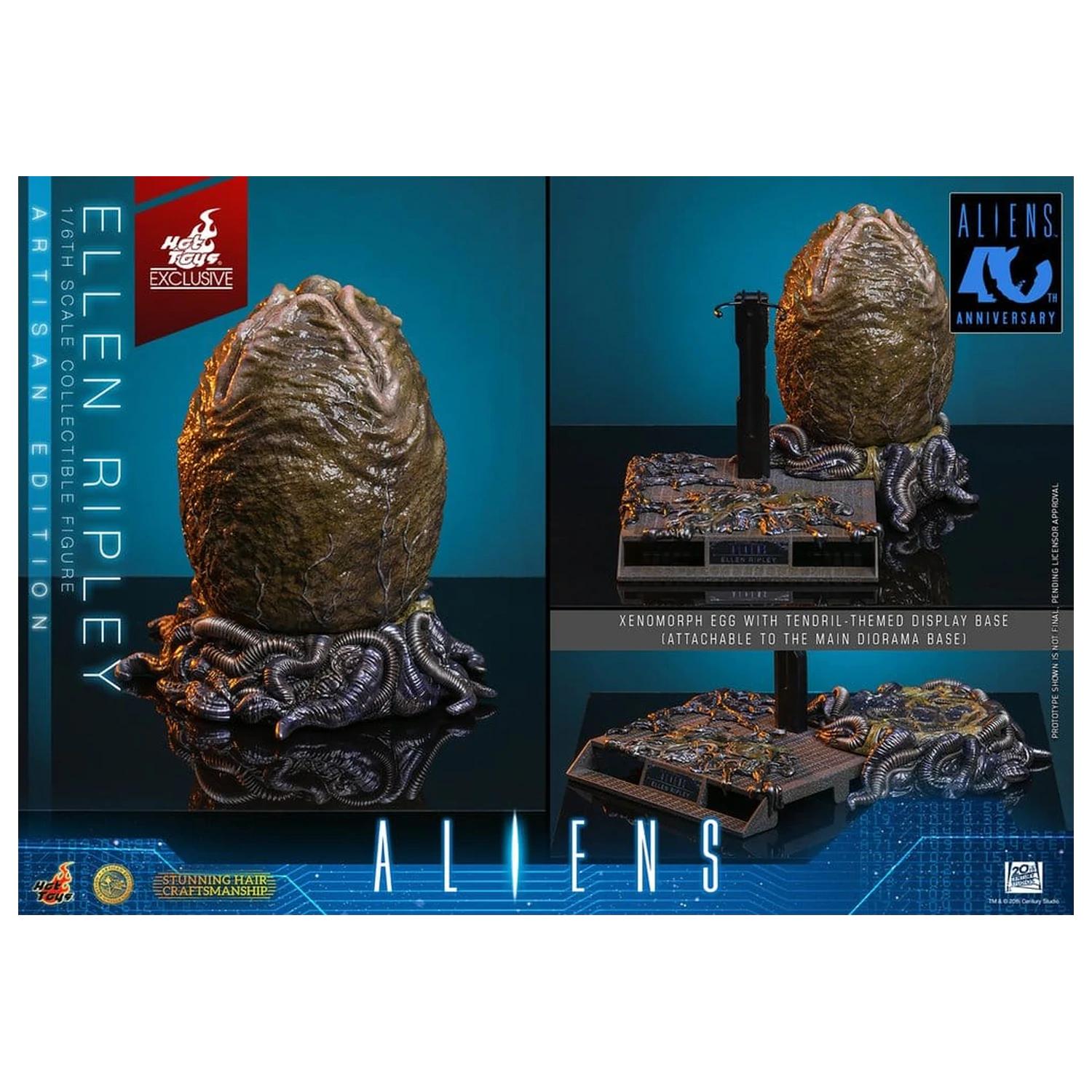 Alien Movie Masterpiece Akcijska figura 1/6 Ellen Ripley (Artisan Edition) 30 cm fotografija proizvoda