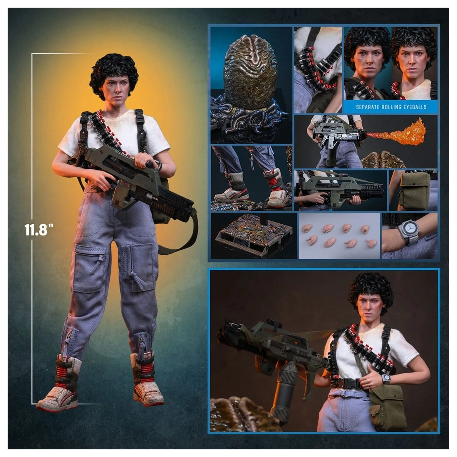 Alien Movie Masterpiece Akcijska figura 1/6 Ellen Ripley (Artisan Edition) 30 cm fotografija proizvoda