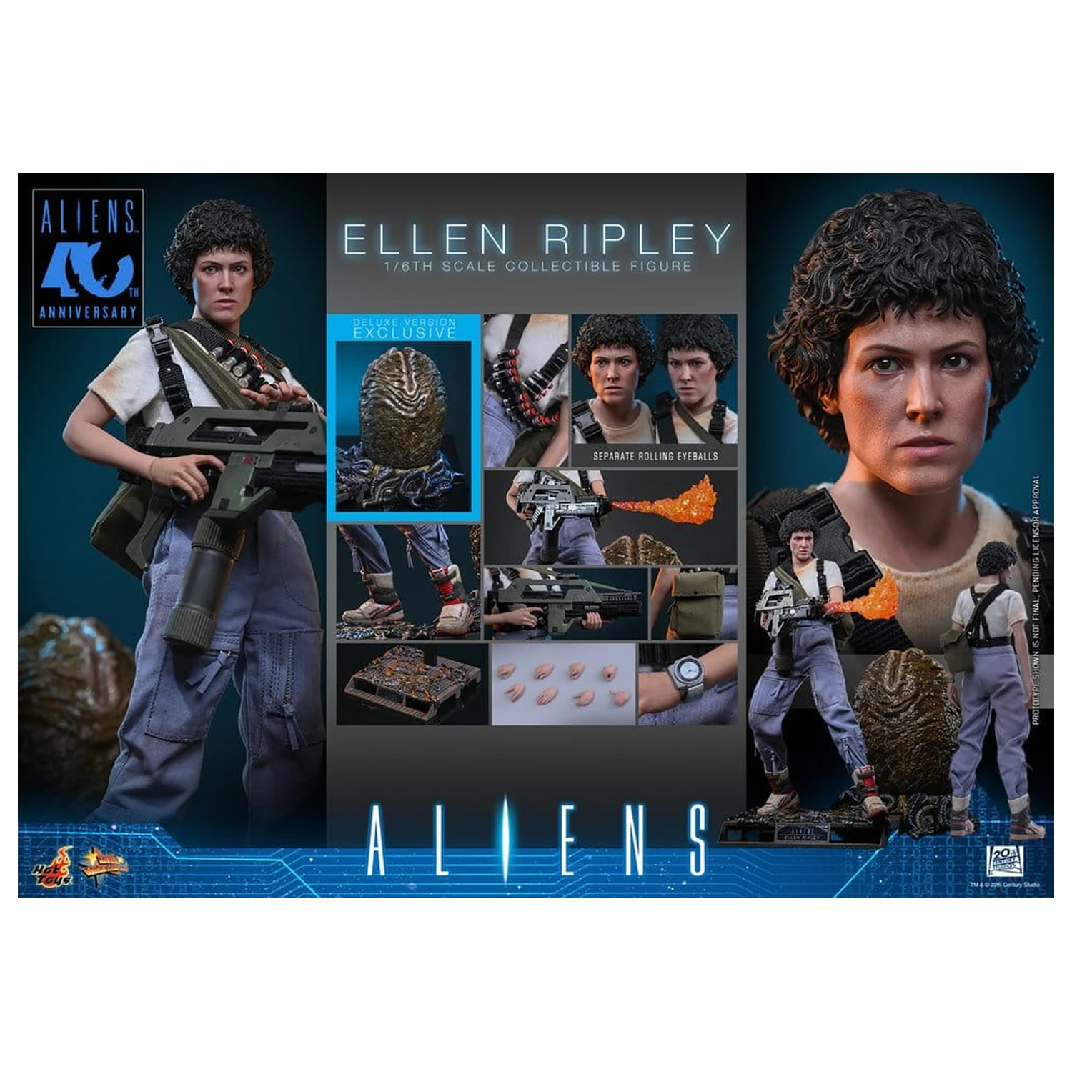 Alien Movie Masterpiece Akcijska figura 1/6 Ellen Ripley (Artisan Edition) 30 cm fotografija proizvoda