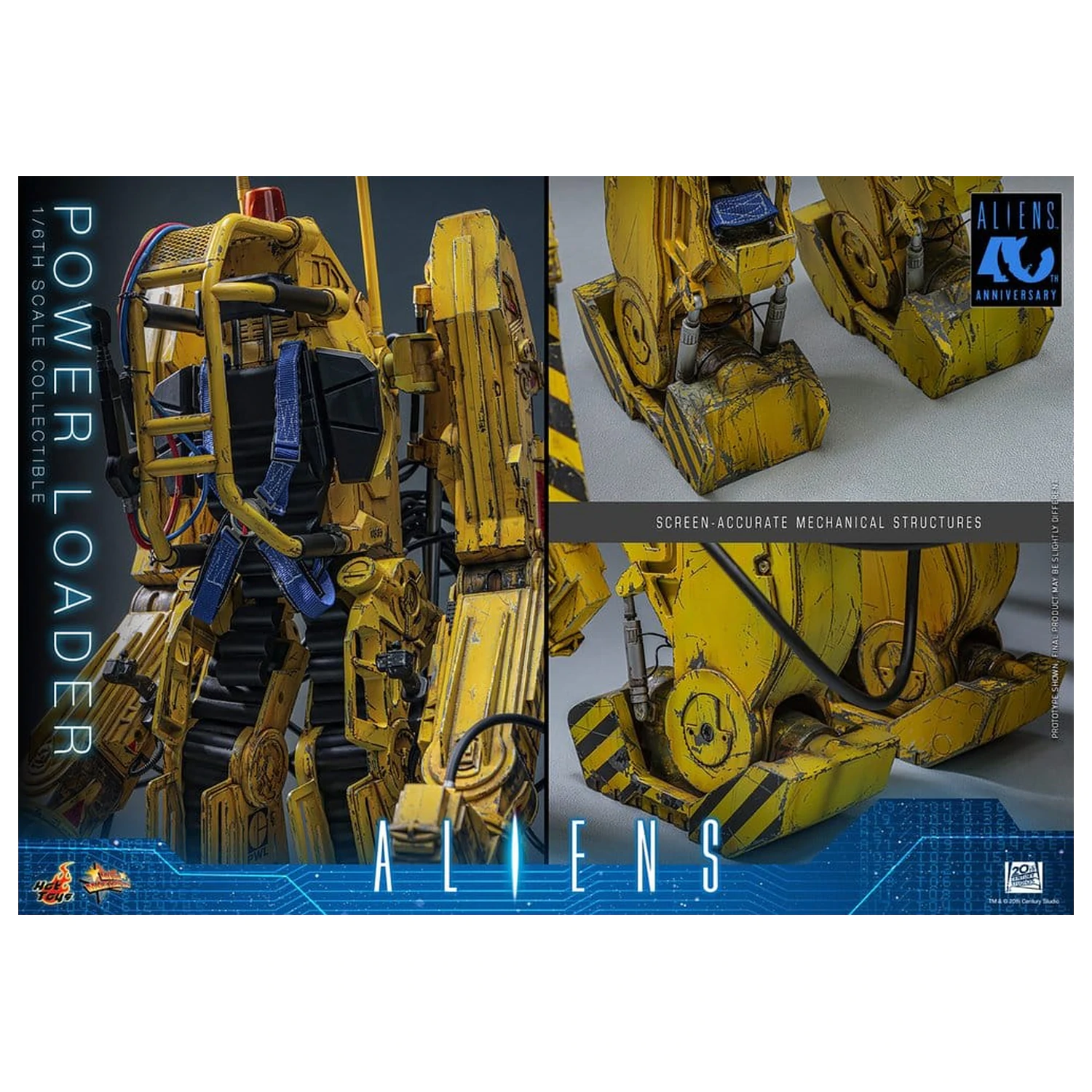 Alien Movie Masterpiece Action Figure 1/6 Power Loader 52 cm fotografija proizvoda