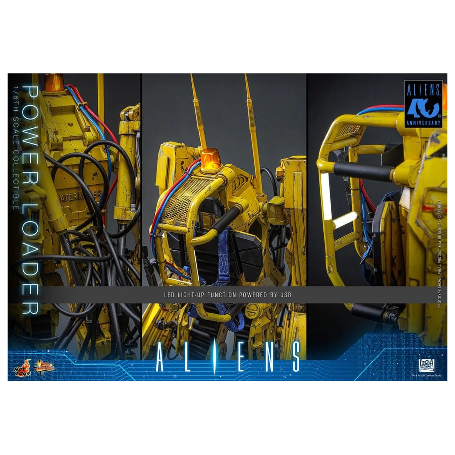 Alien Movie Masterpiece Action Figure 1/6 Power Loader 52 cm fotografija proizvoda