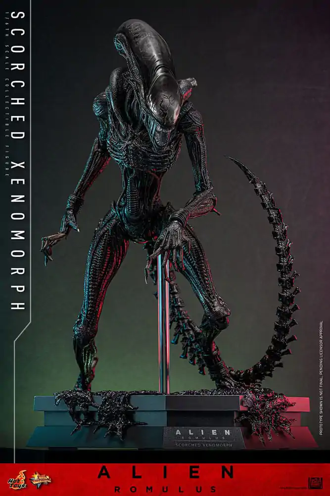 Alien: Romulus Movie Masterpiece akcijska figura 1/6 pougljenjeni Xenomorph 44 cm fotografija proizvoda