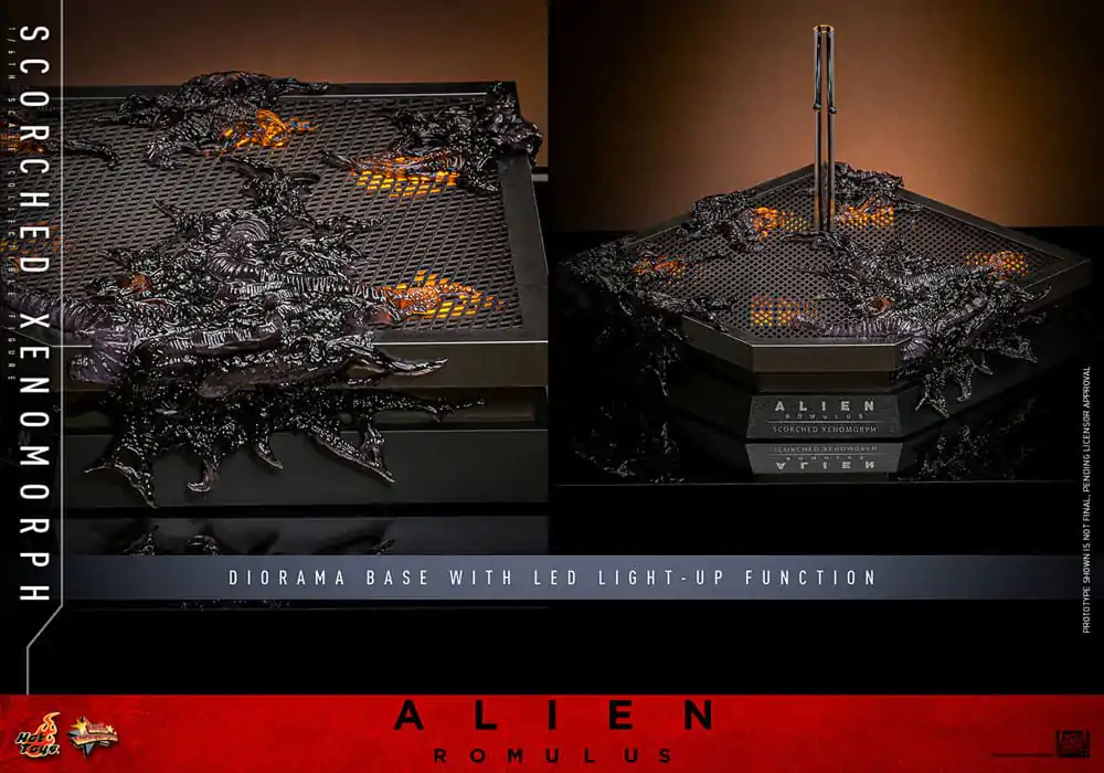 Alien: Romulus Movie Masterpiece akcijska figura 1/6 pougljenjeni Xenomorph 44 cm fotografija proizvoda